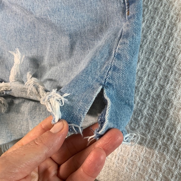 Abercrombie & Fitch the cutoff short high rise curve love size 30 (10) - Picture 12 of 13